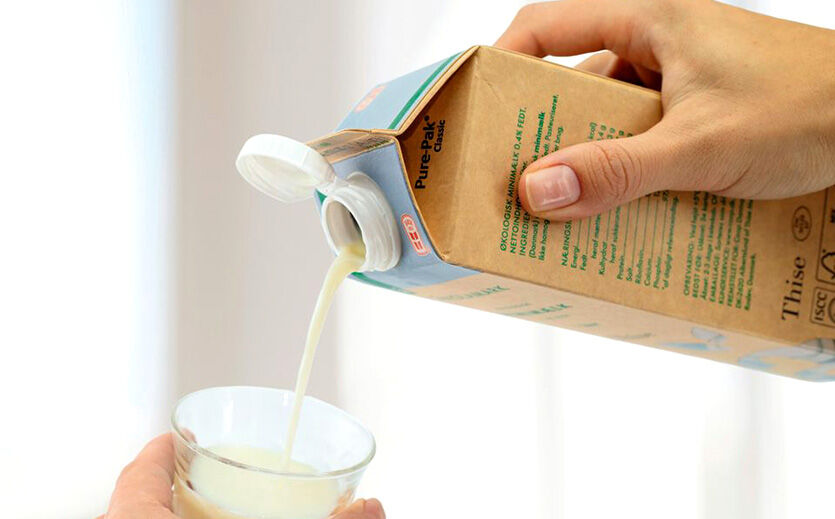 Artikelbild Milchkartons bei Coop ohne Schraubverschlüsse