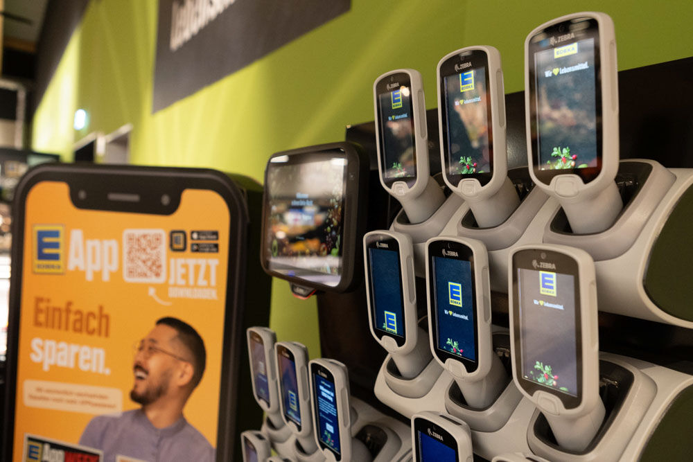 Digital: Nicht bloß die Edeka-App sorgt bereits für ein digitales Einkaufserlebnis.