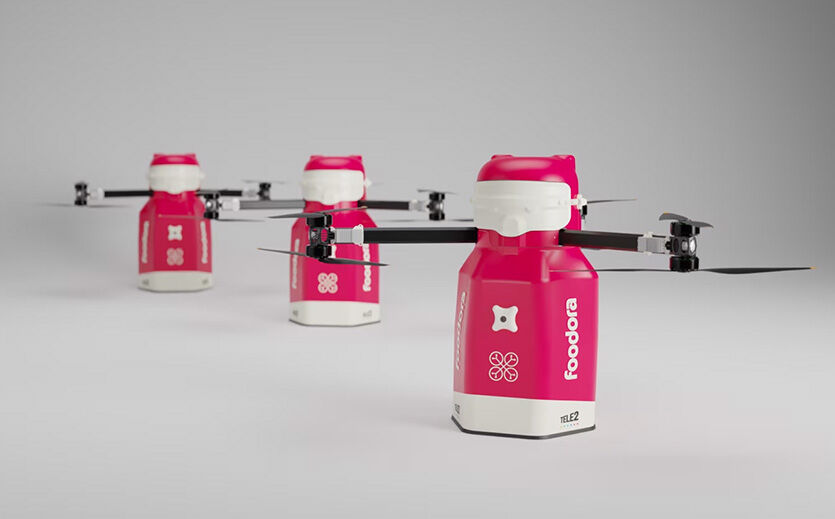 Artikelbild Foodora liefert per Drohne