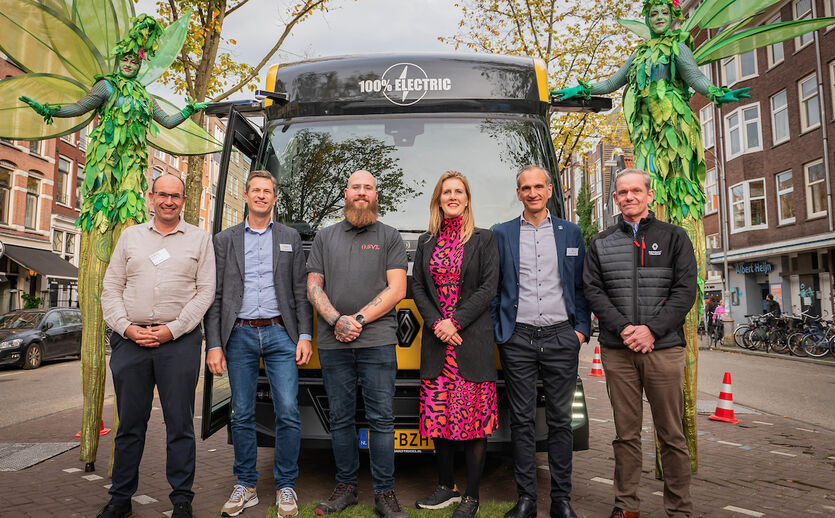 Artikelbild Jumbo setzt in Amsterdam auf emissionsfreie Elektro-Lkw