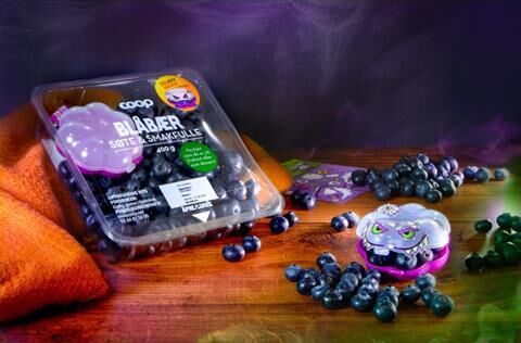 Artikelbild Coop Norway und Berryworld bringen Halloween-Heidelbeeren auf den Markt