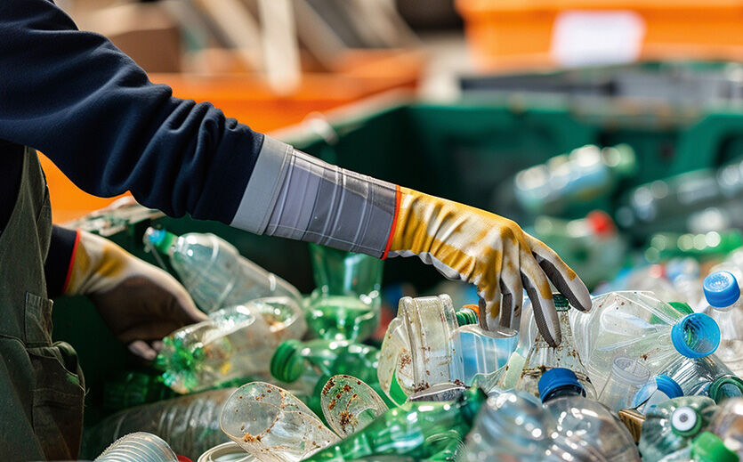 Rezyklat-Mangel in der Lebensmittelbranche – drohen leere Supermarktregale?