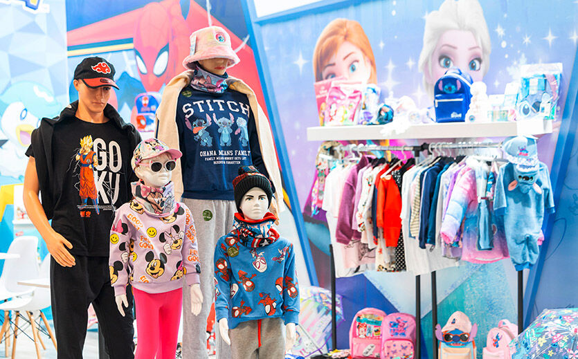 Textile Lizenzprodukte auf der Spielwarenmesse