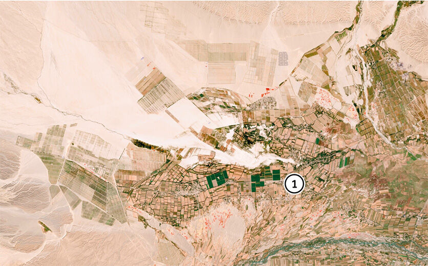 Satellitenaufnahme von 2017