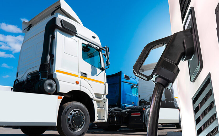 Artikelbild Die E-Lkw und das Problem mit dem Strom