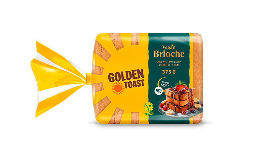 Golden Toast Vegan Brioche Sandwich