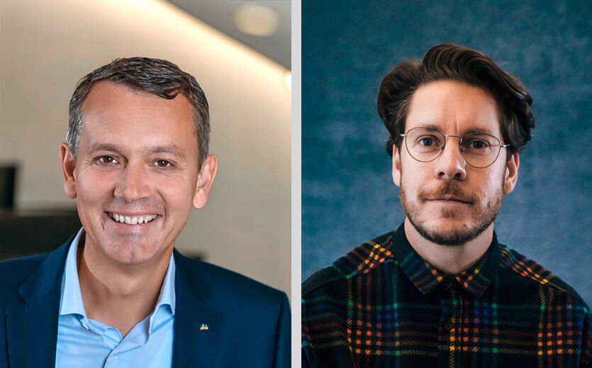 Christoph Werner und Philipp Gooding