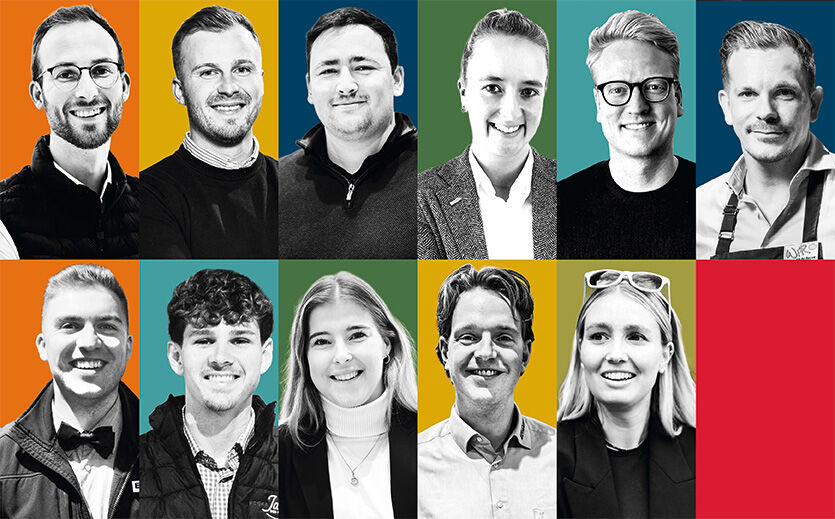 Profilfotos von 11 Nachwuchshändlern