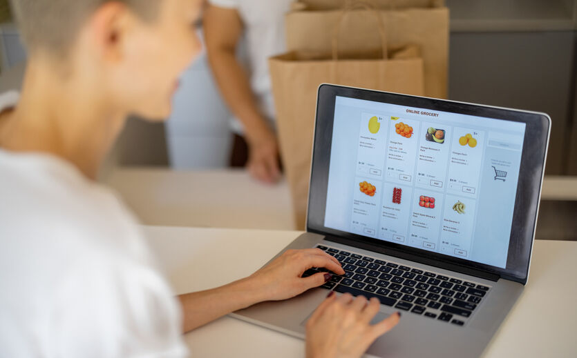 Artikelbild zu Artikel Onlinehandel mit Lebensmitteln und Drogeriewaren wächst deutlich