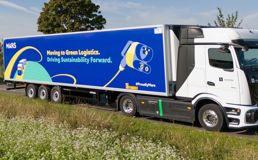 Mars treibt Elektrifizierung der Transportflotte voran