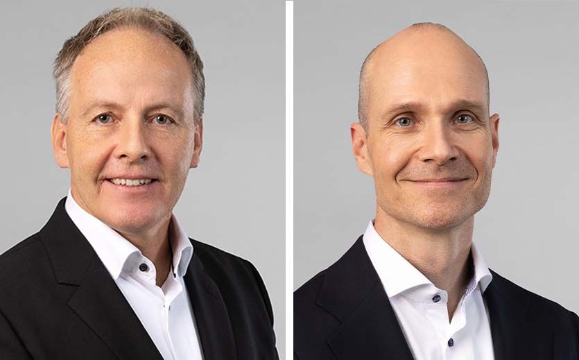 Porträtfotos von Daniel Hintermann und Philipp Wegmüller