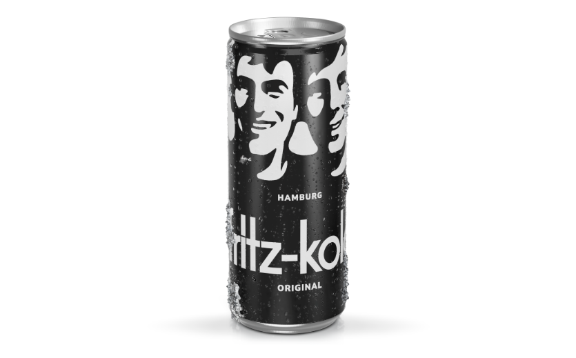 Artikelbild zu Artikel Fritz-Kola verkauft erstmals Getränke in Aluminiumdosen