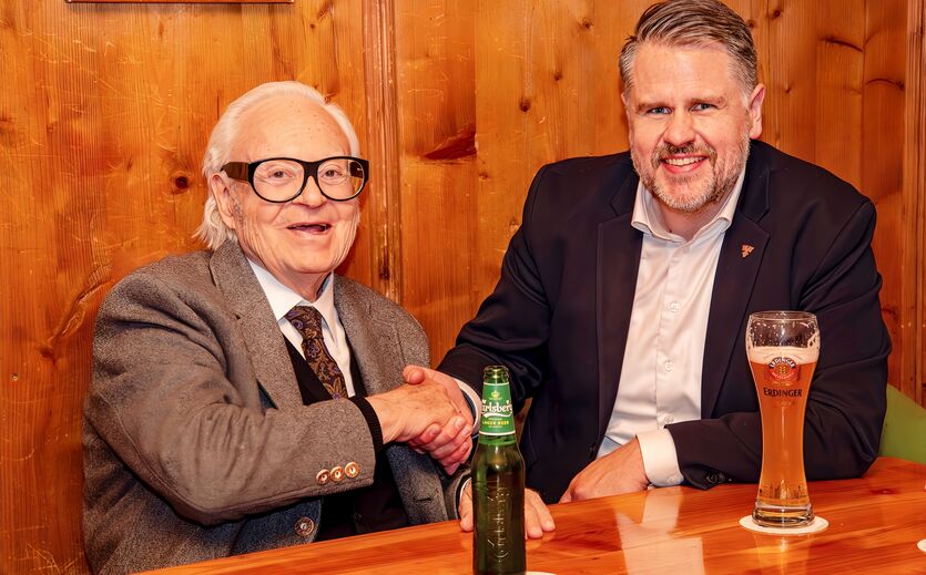 Werner Brombach und Simon Mosegaard Fibiger