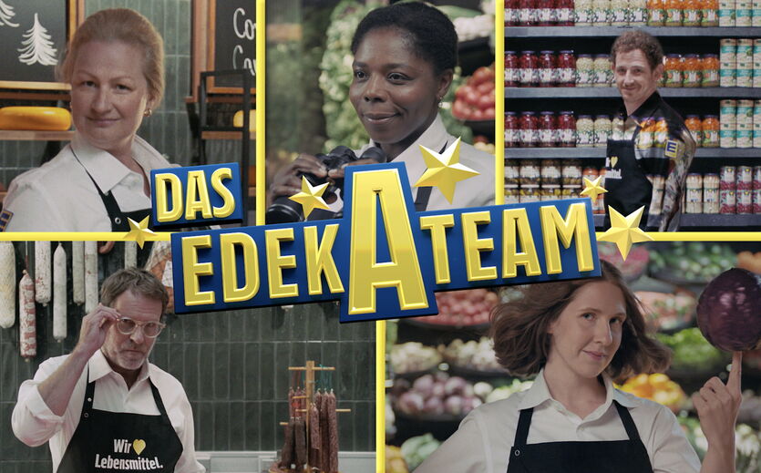 Edeka macht Mitarbeiter zu Helden der Weihnachtskampagne