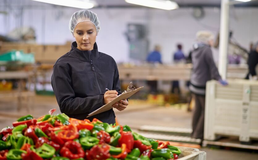 Ernährungsindustrie vermeldet leichtes Plus