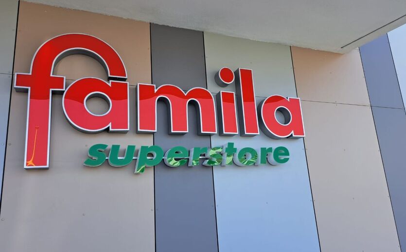 Megamark eröffnet Famila Superstore in Termoli: Das Famila Superstore Logo.