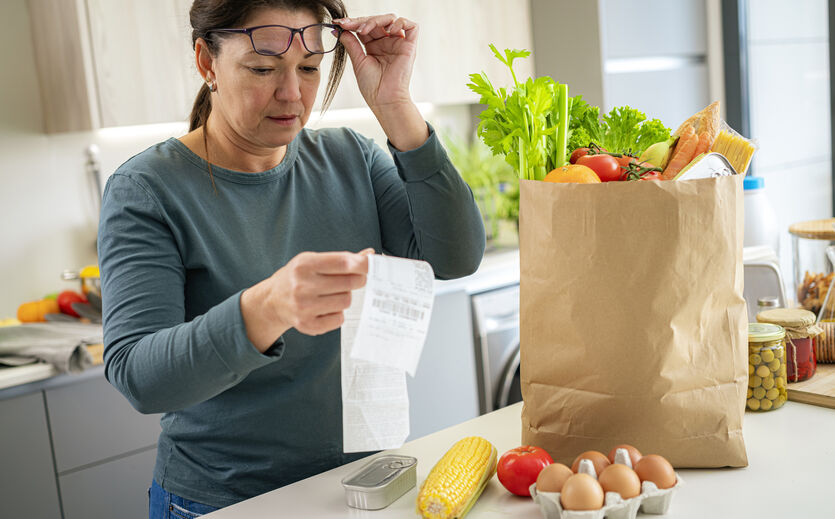 Lebensmittelpreise bleiben über Vor-Corona-Niveau