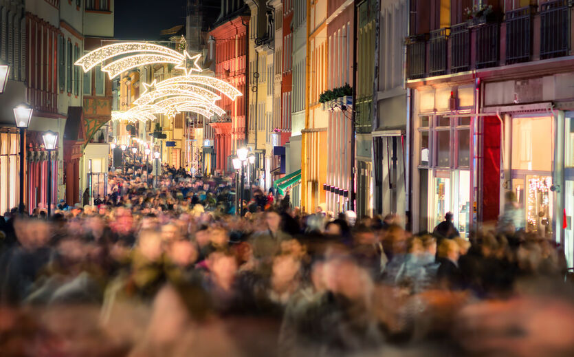 Einzelhändler erwarten schwaches Weihnachtsgeschäft
