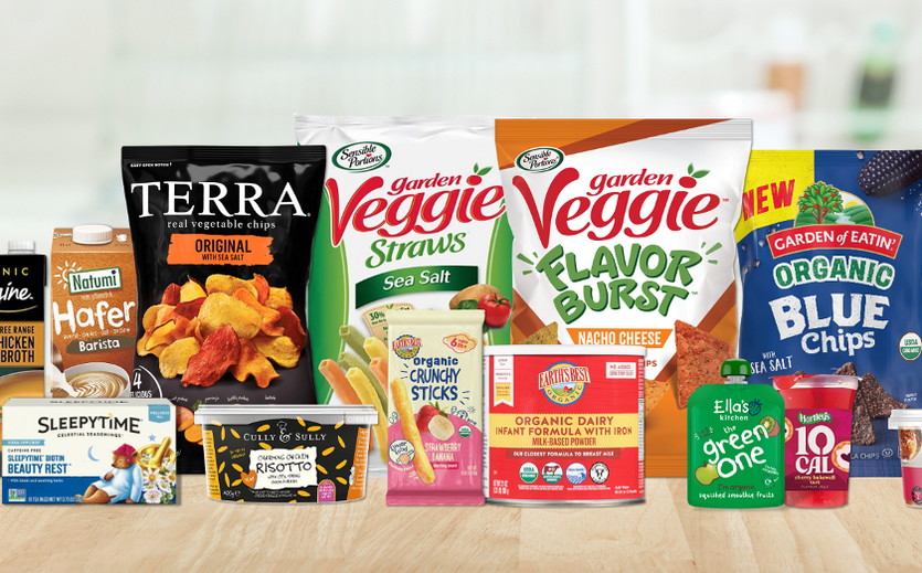 Verschiedene Produkte von Hain Celestial 