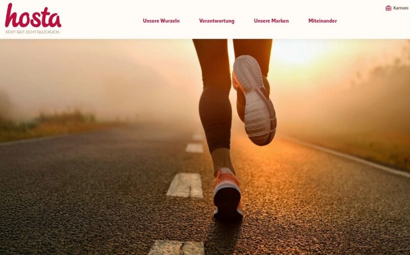 Hosta erneuert Markenauftritt Schritt für Schritt