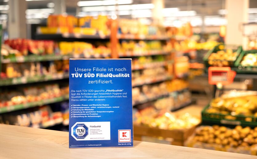 Artikelbild zu Artikel Kaufland lässt Filialen vom TÜV SÜD prüfen