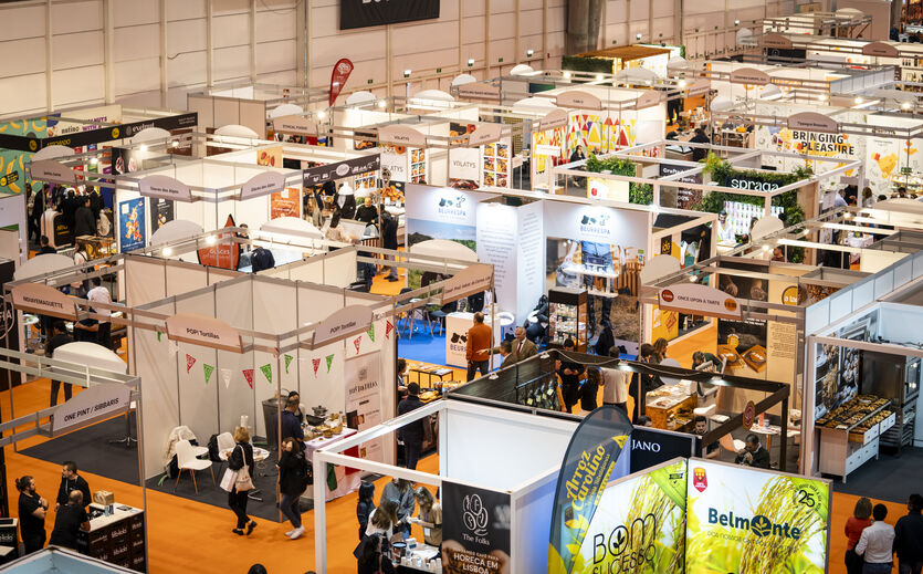 Lisbon Food Affair verzeichnet deutliches Wachstum: Die Messestände auf der Lisbon Food Affair.