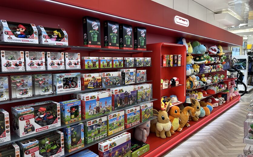 Müller eröffnet ersten Nintendo-Markenshop außerhalb Japans