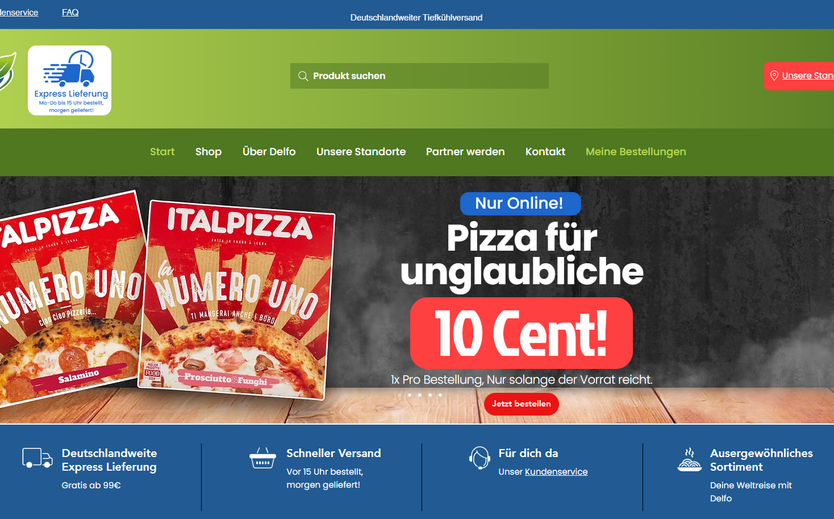 Delfo eröffnet dritte Filiale und startet Online-Shop