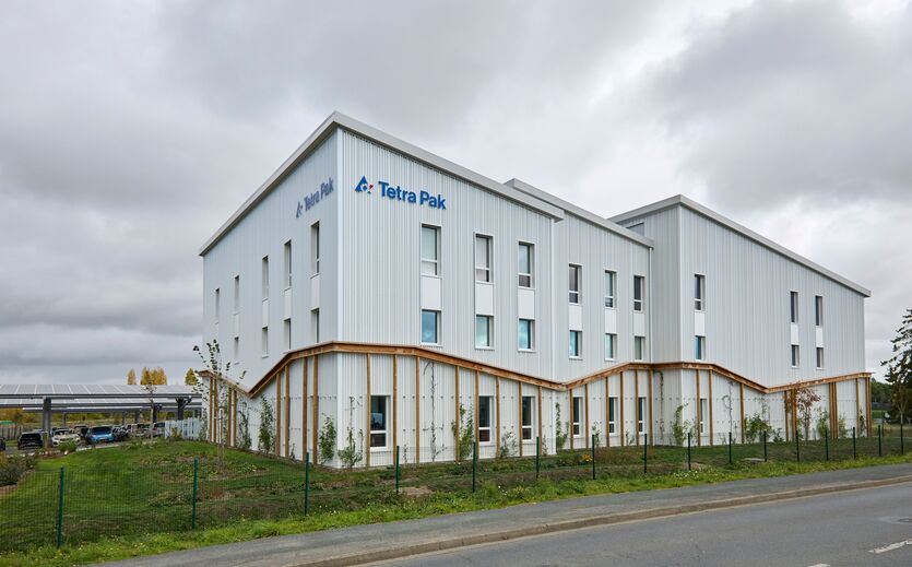 Tetra Pak Firmengebäude.