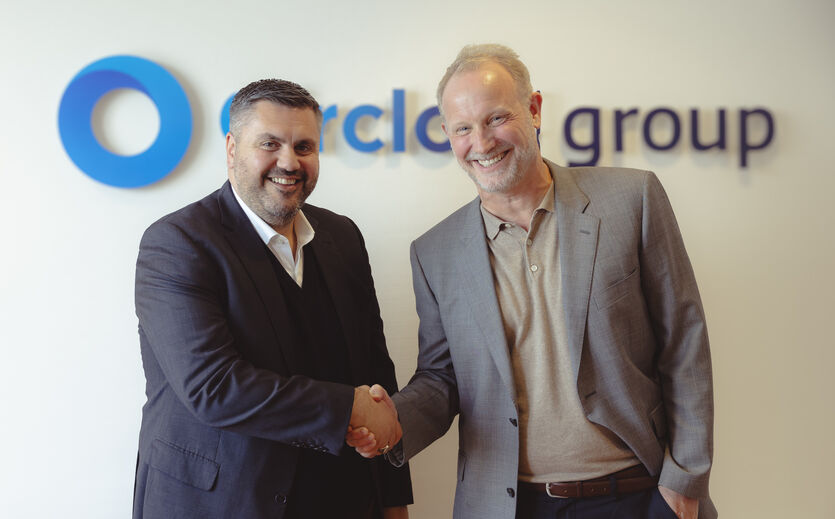 Taner Taneri, Circlon Group (l.) und Sjur Skjæveland, Lexit Group (r.) 