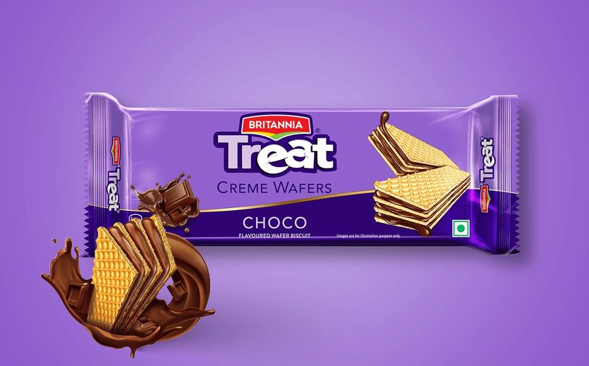 Britannia Industries ernennt Rakshit Hargave zum Chef: Britannia Waffeln Treat. 