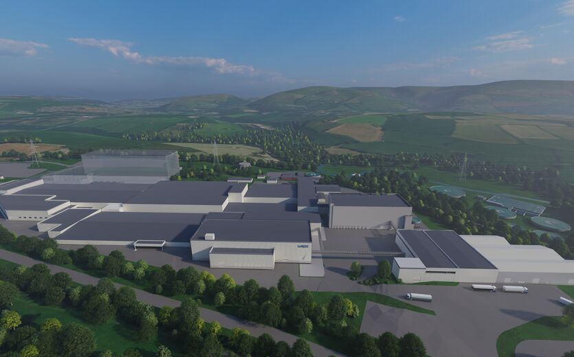 Wepa investiert in britisches Werk: Das Wepa Werk in Bridgend.