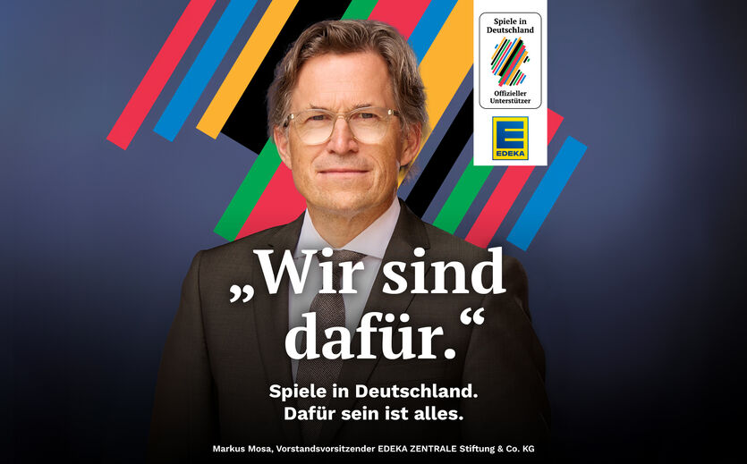 Rewe und Edeka unterstützen Olympia-Bewerbung