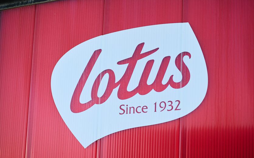 Lotus Bakeries steigert Umsatz um zehn Prozent auf 1,4 Milliarden Euro: Das Lotus Bakeris Logo.