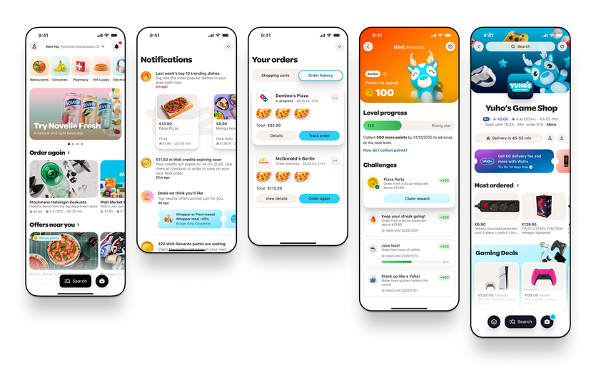 Artikelbild zu Artikel Wolt stellt Produkte statt Geschäfte in den Mittelpunkt