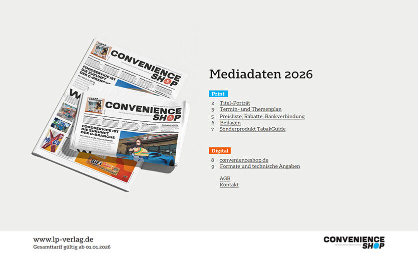 Mediadaten Convenience Shop