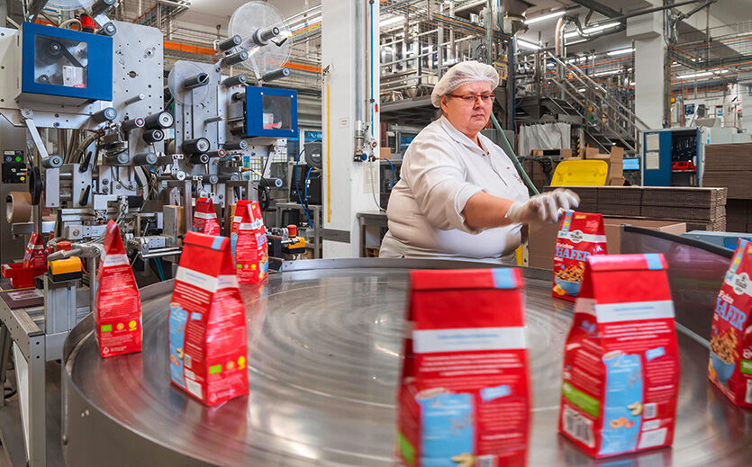 Hafermüsli in großen Mengen – wie Technik und Automatisierung Qualität sichern