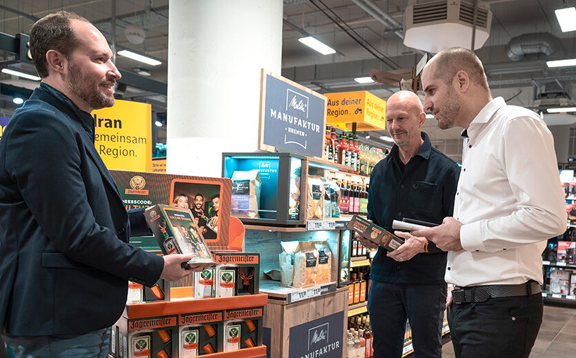Wie sich Jägermeister-Manager das perfekte Schnapsregal vorstellen