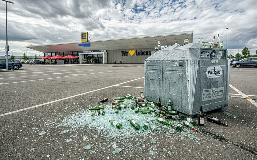 Artikelbild zu Artikel  Container auf dem Parkplatz? Wie Recyclingziele zur Infrastrukturfrage für den Handel werden