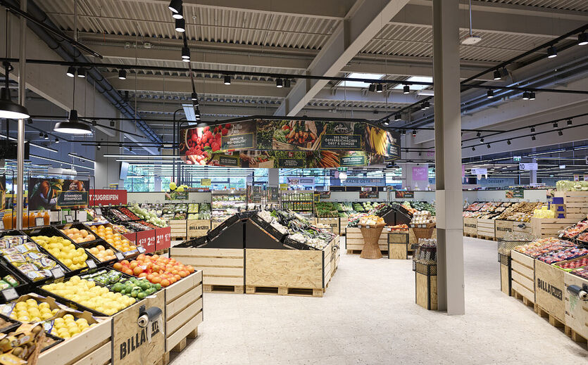 Billa Plus eröffnet größten Markt Oberösterreichs