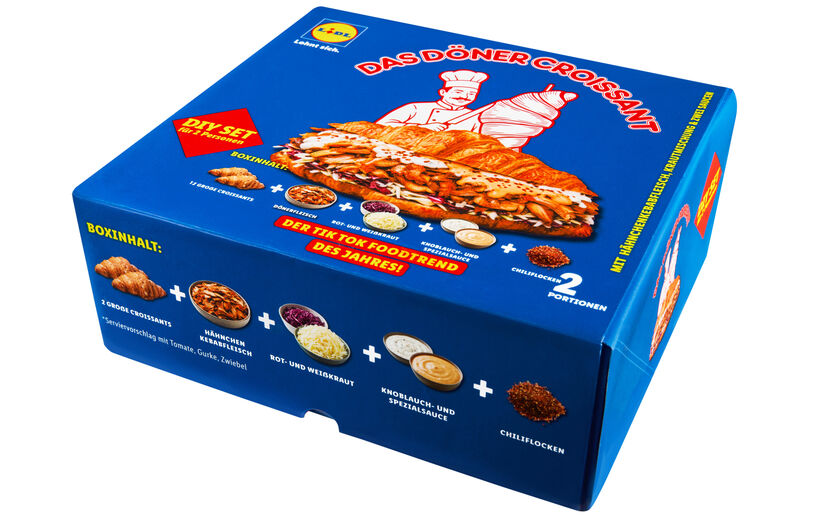 Artikelbild Lidl verkauft Döner-Croissant-Set für 7,99 Euro