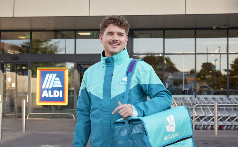 Aldi UK kooperiert mit Deliveroo