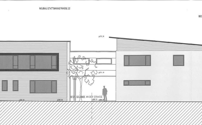 Eichhorn & Grundmann baut neu: Architektur-Zeichnung.