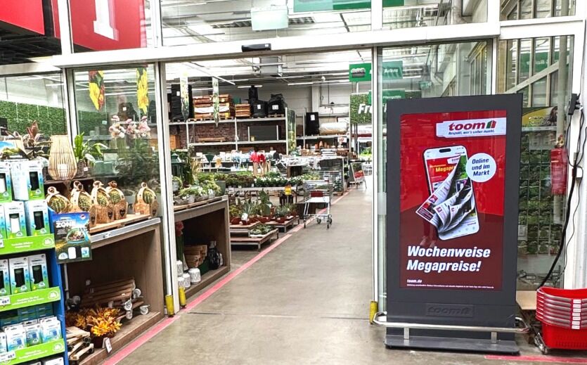 Artikelbild zu Artikel Toom verkauft Werbeflächen an externe Partner