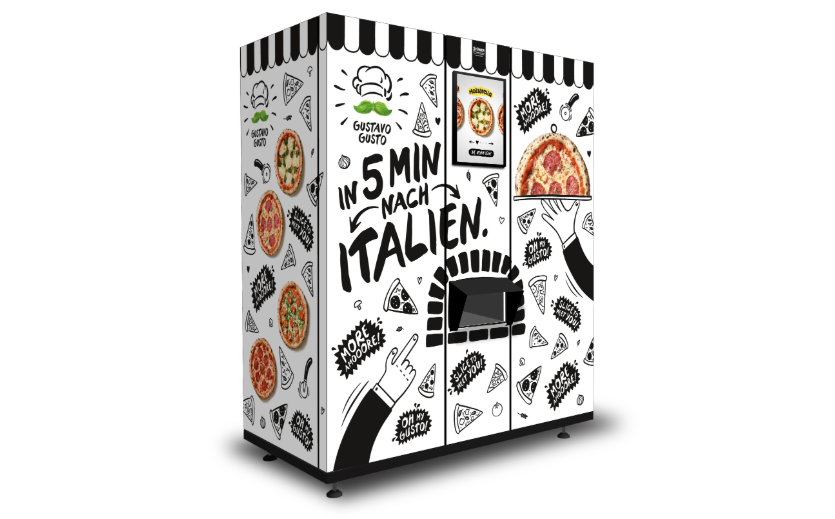 Artikelbild Gustavo Gusto verkauft Tiefkühlpizza jetzt per Automat