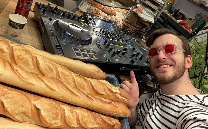 DJ Baguette verwandelt Bäckereien in Tanzflächen