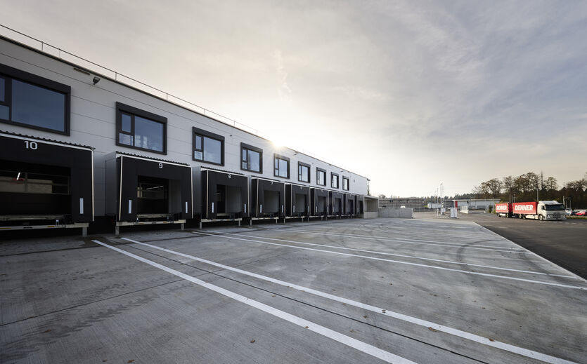 Neue Frische Verteilzentrale von Denner in Mägenwil.