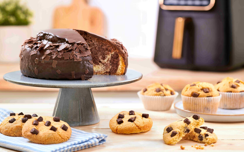 Artikelbild zu Artikel Immer mehr Haushalte nutzen den Airfryer auch zum Backen