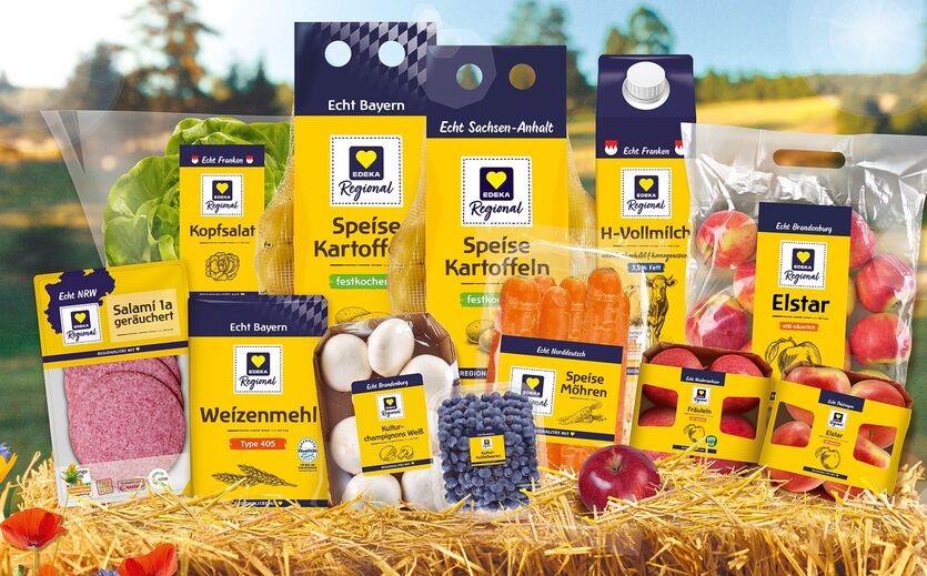 Artikelbild Edeka bündelt regionale Produkte unter neuer Marke