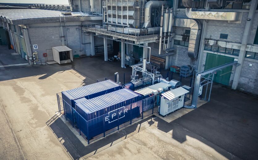 Wepa nimmt thermische Energiespeicher-Anlage in Troyes in Betrieb